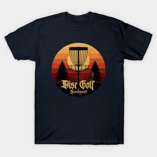 Disc Golf Sandpoint T-Shirt by CTShirts